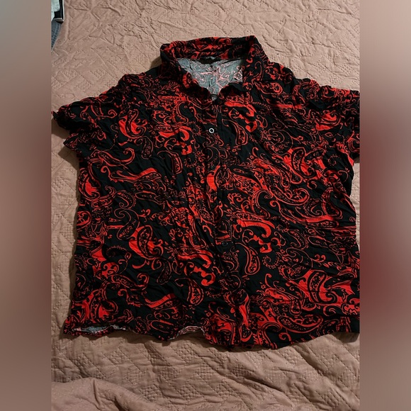 Red and Black Coofandy Matching Men’s Outfit - Picture 1 of 9